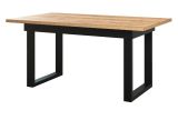 Esstisch Loom in Mango und schwarz K�chentisch 160 x 90 cm
