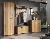 Garderobenschrank Feliz in Evoke Eiche Garderobe oder gro�er Schuhschrank 60 x 196 cm