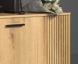 Garderobe Sitzbank Feliz in Evoke Eiche Garderobenbank 80 cm