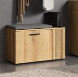 Garderobe Sitzbank Feliz in Evoke Eiche Garderobenbank 80 cm