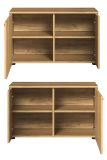 Garderobe Sitzbank Feliz in Evoke Eiche Garderobenbank 80 cm