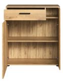 Flurkommode Feliz in Evoke Eiche Schuhschrank 80 x 89 cm