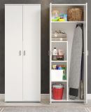 Besenschrank Purio in wei� Putzschrank 60 x 176 cm