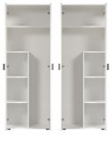 Besenschrank Purio in wei� Putzschrank 60 x 176 cm