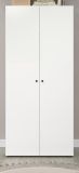 Kleiderschrank Purio in wei� Dreht�renschrank 2-t�rig 81 x 176 cm