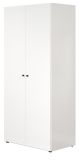 Kleiderschrank Purio in wei� Dreht�renschrank 2-t�rig 81 x 176 cm