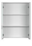 Badezimmer Spiegelschrank Bianco in wei� Badschrank 2-t�rig 60 x 78 cm