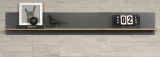 Wandboard Groove in grau und Evoke Eiche Wandregal 167 x 25 cm