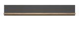 Wandboard Groove in grau und Evoke Eiche Wandregal 167 x 25 cm
