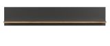 Wandboard Groove in grau und Evoke Eiche Wandregal 150 x 25 cm