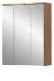 Badezimmer Spiegelschrank Bailey in Artisan Eiche Badschrank 3-t�rig 60 x 77 cm