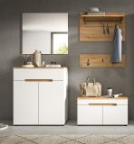 Garderobenspiegel Cooper in wei� Wandspiegel 80 cm