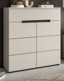 Flurkommode Cooper in Kaschmir Schuhschrank 80 x 94 cm, Soft-Close