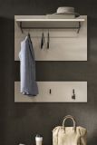Garderobenpaneel Cooper in Kaschmir Set 2-teilig 80 cm