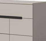 Garderobe Set 6-teilig Cooper in Kaschmir, Komplett-Set mit Soft-Close