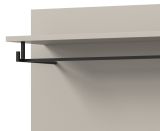 Garderobe Set 6-teilig Cooper in Kaschmir, Komplett-Set mit Soft-Close