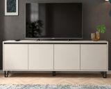 TV-Lowboard Delio in Kaschmir TV Unterschrank 184 cm, mit Soft-Close und Komforth�he