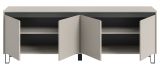 TV-Lowboard Delio in Kaschmir TV Unterschrank 184 cm, mit Soft-Close und Komforth�he