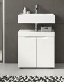 Waschbeckenunterschrank Gusto in wei� matt Badezimmer Unterschrank 60 cm