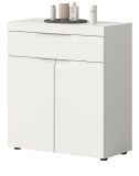 Badezimmer Kommode Gusto in wei� matt Badschrank 75 x 82 cm