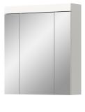 Badezimmer Spiegelschrank Gusto in wei� matt Badschrank 3-t�rig 60 x 70 cm