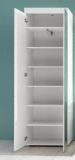 Garderobenschrank Schuhschrank Amanda wei Hochglanz 62 x 195 cm