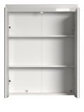 Bad H�ngeschrank Adamo in wei� Hochglanz Badschrank 73 x 77 cm