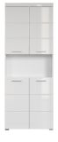 Badezimmer: Hochschrank Adamo in wei� Hochglanz 73 x 190 cm