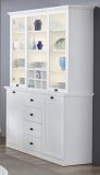 Buffetschrank Baxter in wei Anrichte im Landhausstil (120 x 194 cm)