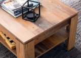 Couchtisch Indy in Old Used Wood mit Ablage 110 x 65 cm