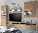 Wandboard Espero in Asteiche Bianco Wandregal 124 x 27 cm