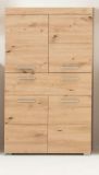 Badezimmer Midischrank Amanda in Asteiche Badschrank 73 x 132 cm