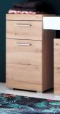 Badezimmer Unterschrank Amanda in Eiche / Asteiche Badschrank 37 x 79 cm