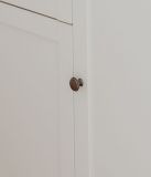 TV-Lowboard Vestland in wei und Artisan Eiche Landhaus Fernsehtisch 160 x 45 cm TV-Unterteil