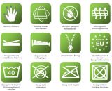 Viscoschaum Topper Basic Pik von Luxform (120 x 200 cm) mit Kernhhe 6 cm