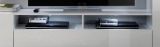 Wohnwand Medienwand DOS wei� schwarz Hochglanz 208 x 165 cm Fernsehschrank bis ca. 55