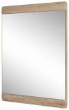 Badezimmer Spiegel Malea in Eiche San Remo hell Wandspiegel 65 x 70 cm
