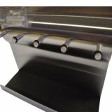 Schlsselboard Axentia in rostfreiem Edelstahl Memoboard mit 5 Magneten Schlsselbrett mit 5 Haken