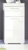 Badezimmer Unterschrank Amanda wei Hochglanz Badschrank 37 x 79 cm