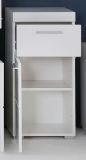 Badezimmer Unterschrank Amanda wei Hochglanz Badschrank 37 x 79 cm