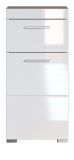 Badezimmer Unterschrank Adamo wei� Hochglanz Badschrank 37 x 79 cm