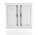 Kommode Hooge in Pinie wei Landhaus 105 x 90 cm