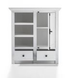 Kommode Hooge in Pinie wei Landhaus 105 x 115 cm