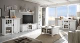 TV-Lowboard Hooge in Pinie wei Landhaus TV-Unterteil 194 x 51 cm