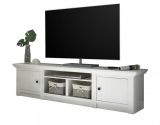 TV-Lowboard Hooge in Pinie wei Landhaus TV-Unterteil 194 x 51 cm