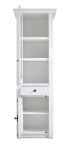 Wohnwand Hooge in Pinie wei� Landhaus Schrankwand 4-teilig 293 x 207 cm