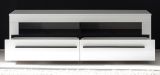 TV-Lowboard Design-D in Hochglanz wei TV-Unterteil 140 x 47 cm