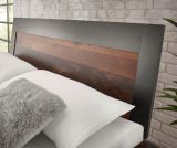 Schlafzimmer komplett Ward in Old Used Wood Shabby Design mit Matera grau Komplettzimmer mit Bett, Kleiderschrank, Kommode und Nachttisch