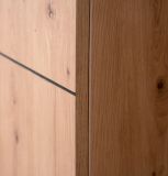 Sideboard Liam in Artisan Eiche und schwarz Anrichte 180 x 90 cm