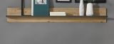 Wandboard Louna in Eiche Artisan und Graphit grau Wandregal 138 x 20 cm